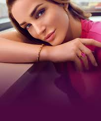 Pearl Necklace Sif Jakobs Jewellery Collier En Argent Plaqué Or Avec Zircon  Collier Strass Cristal