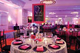 Create a fun, decorative display above party tables by hanging party decorations above each table and drape a backdrop behind the buffet table for an added touch! Decorating Themes New York Theme Decoration Ideas