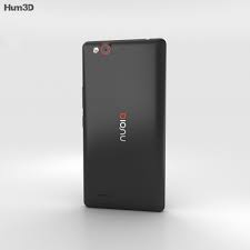 ZTE Nubia Z7 Max Black 3D model ...