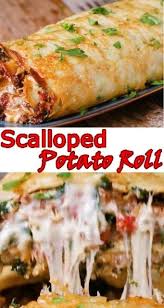 Scalloped Potato Roll Scalloped Potato Recipes Potato Roll Potato Rolls Recipe