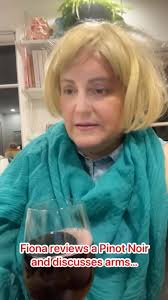 Fiona reviews a Pinot noir and discusses arms…