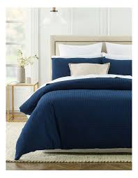 Blue duvet covers & sets : Heritage Heritage Eleonore Quilt Cover Set Myer