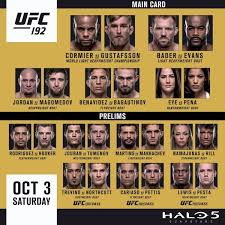 Tonerock Sports Ufc 192 Results Highlights Post Fight Press Conference Ufc Benavidez Fight Night