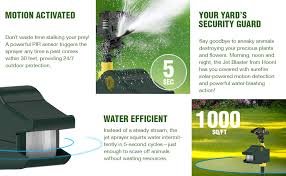 Squirrels are often unwelcome rodent pests that cause serious problems for gardeners and homeowners. Amazon Com Hoont Motion Activated Jet Blaster Yard And Garden Animal Rodent Repellent Garden Outdoor