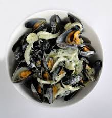 Moules Au Roquefort Mussels With Roquefort Sauce