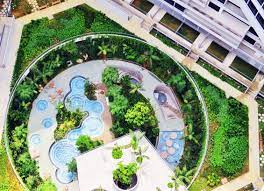 The Interlace Envisaged As A Vertical Village Rising From The Southern Ridges Landscape Design Drawings Landscape Design Landscape Architecture Design
