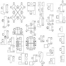 Autocad Office Furniture Blocks Dwg Models Office Furniture Furniture Autocad