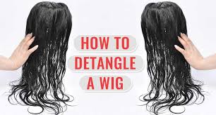 You need to comb from the bottom to the top. Master How To Detangle A Wig Once And For All Laylahair
