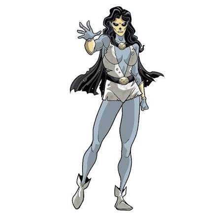 Fantom Lady (Fantomah + Phantom Lady) = a mysterious transforming  superheroine with a dark origin. Find her in the forthcoming “Reality  Rangers” — if you dare. Art here by @gaston.art . #comicart #