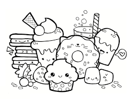 Voir plus d'idées sur le thème coloriage à imprimer, coloriage, coloriage à imprimer gratuit. Coloriage Kawaii Nourriture 15 Dessins A Imprimer