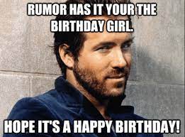 Pin On Happy Birthday Girl Meme