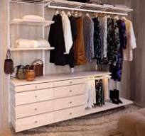 Bedroom storage & wardrobe inspiration | Elfa