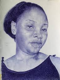 Ballpoint Colored Pen Drawing Technique and Digital Photo Sales