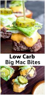 Low Carb Big Mac Bites Low Carb Meals Resepmamaku Easy Appetizer Recipes Low Carb Appetizers Keto Recipes Easy