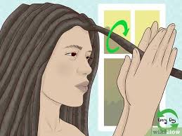 Whether you air dry or blowdry your dreadlocks, make sure they dry completely and right down to the center before you wash them again. 4 Ways To Dreadlock Any Hair Type Without Products Wikihow