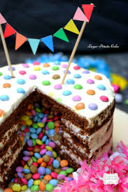 Layer Pinata Cake Chocolat Et Noix De Coco Cake Chocolat Gateau Pinata Chocolat