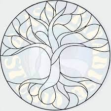 Tree Of Life Stained Glass Pattern