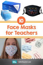 This crayola face mask is familiar and comforting. 15 Face Masks For Teachers We Love Face Mask For Teachers Teachers Best Face Products
