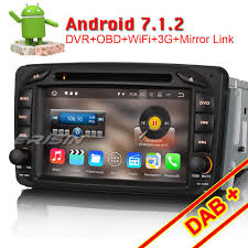 Android 8 0 Autoradio Gps Mercedes C G Klasse W203 Clk W209 Viano Vito W639 W463 C200