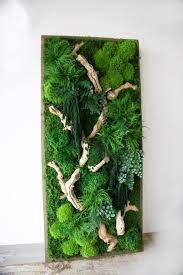 Re Connect With The Beauty Of Nature Bring The Great Outdoors Into The Heart Of Your Home Or Office Preserved To Moss Wall Art Green Wall Plants Plant Wall
