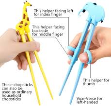 Here's how i use chopsticks. Qinren 5 Pairs Training Chopsticks For Children Adults Right Learning Chopsticks For Beginners Multi Animal Design Easy To Use Learning Reusable Chopstick Helper Chopsticks Home Kitchen Umoonproductions Com