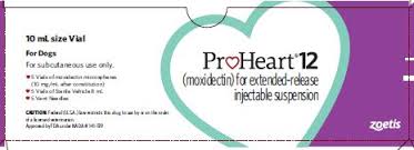 Proheart 12 Moxidectin For Extended Release Injectable