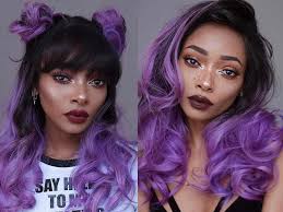 If you can't decide between pastel and bright purple, why not just mix them together? What Happens If You Put Brown Dye On Purple Hair Lewigs