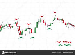 Forex Trading Indicators Vector Illustration Online Trading