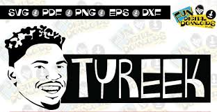 Tyreek Hill SVG, Tyreek Hill Mask, Tyreek DXF, Tyreek Hill Cut File, Tyreek  for Cricut, Tyreek For