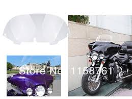 Free Shipping 8 Clear Windshield Windscreen For Harley Davidson Flht Flhtc Flhx Touring 1998 2004 In Covers Ornamental M Touring Harley Davidson Wind Screen