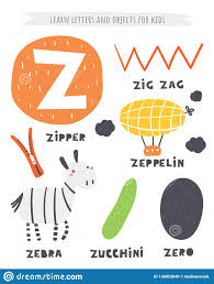 Alphabet, general motors, advanced micro devices, paypal and starbucks. Z Buchstaben Gegensta Nde Und Tiere EinschlieaÃ¿lich Zack Zeppelin Null Zucchini Zipper Zebra Vektor Abbildung Illustration Von Seite Glucklich 156853040
