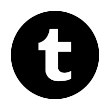 Tumblr arrotondati tinta - Icone Social media e loghi