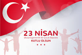 Türkiye cumhuriyeti'nin resmi bayramı olarak ilan edilen ve her yıl 23 nisan tarihinde kutlanan ulusal egemenlik ve çocuk bayramı 23 nisan ulusal egemenlik ve çocuk bayramınız kutlu olsun. Facebook