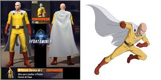 The original idea goes out to a writer on a different writing platform that has tsukiya kuze is saitama's childhood friend, he's been there for saitama even before he was the strongest man alive. Free Fire X One Punch Man Update Leaked Comes With Saitama And Genos Bundle Dunia Games