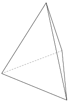 After putting the values we get an expression of the surface area of the triangular pyramid formula as 1⁄2 (a × b) + 3⁄2 (b × s) where, b is the side of the triangle pyramid. The Base Of A Triangular Pyramid Is A Triangle With Corners At 5 8 2 3 And 9 4 If The Pyramid Has A Height Of 4 What Is The Pyramid S Volume Socratic