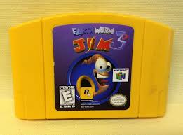 Earthworm Jim 3d N64 Nintendo 64 Game Cartridge Only Free Shipping Earthworm Jim Earthworms Teacher Discounts