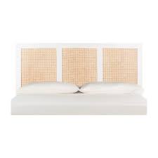 Enjoy a 50 night home trial, free shipping, 3 year warranty and financing from 0% apr. Vienna Cane Headboard White Wash White Headboard Caned Headboard Headboard