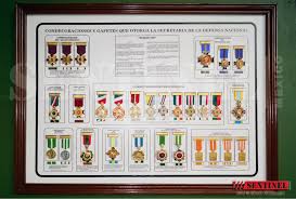 Encuentra medallas militares en mercadolibre.com.mx! Sentinel Mexico Cuadro Con Muestra De Diferentes Condecoraciones Y Gafetes Militares Del Ejercito Y Fuerza Aerea Mexicanos En La Esquina Superior Izquierda Podemos Ver Tres Condecoraciones Y Gafetes Al Valor Heroico
