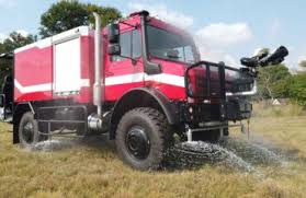 Marcé Rhino 6x6 Assisting with Parliament Fire Cape Town