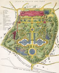 When the crystal palace company was declared bankrupt in 1911 the famous auctioneers knight frank and rutley were asked to sell the building and grounds to the highest bidder. Plan Of The Crystal Palace And Park Sydenham London 1850s C Riba Library Crystal Palace Palace Modern History