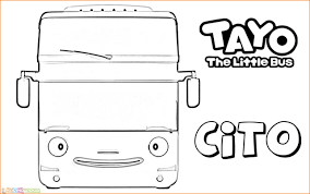 Gambar mewarnai tayo the little bus bis kecil yang baik hati anak sd. Gambar Tayo Untuk Mewarnai Radea
