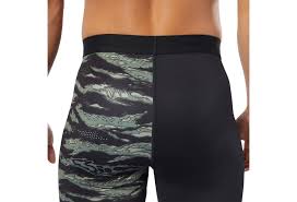 Reebok Crossfit Compression Shorts Camo Black