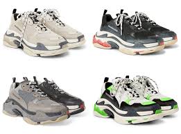 Balenciaga triple s white beige meshsuede lace up low top mens sneakers shoes 13. Lkiyoglm Lkmrm