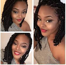 Enhance a wavy bob hairstyle with a stylish braid to give it a unique twist. Marley Twist Bob Natural Hair Styles Twist Hairstyles Long Hair Trends