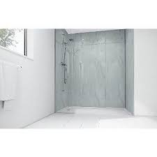 Wickes Co Uk Shower Panels Bathroom Shower Design Grey Laminate