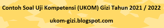 We did not find results for: Contoh Soal Uji Kompetensi Ukom Gizi Tahun 2021 2022 Uji Kompetensi Tenaga Gizi