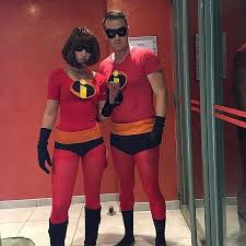 Share on facebook share on twitter share on pinterest. Elastigirl And Mr Incredible From The Incredibles Family Halloween Costumes Incredibles Costume Diy Halloween Costumes Easy