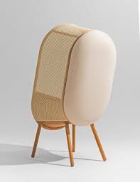 Modernism Of 60s Inspired Cocoon Lounge Chair By Kevin Haviid And Martin Kechayas Colorful Lounge Chair Modernist Furniture Chair