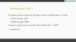 Pelaksanaan utbk nantinya akan dilaksanakan dalam dua tahapan, yakni pada 5 hingga 14 juli 2020 dan 20 hingga 29 juli 2020. Ujian Tulis Berbasis Komputer Latihan Soal Tpa Sbmptn Aljabar Dan Aritmatika Offered By Unacademy