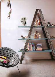 Diy ladder shelves shoe storage diy() pingback. 21 Perfect Diy Ladder Bookshelf Bookcase Ideas